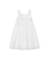 ფოტო #6 პროდუქტის Little Girls Sleeveless Bow Front Linen Sundress