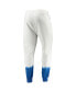 Фото #4 товара Men's Oatmeal New York Knicks Double Dribble Tie-Dye Fleece Jogger Pants