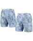 Men's Light Blue Kentucky Wildcats Vintage-Like Floral Swim Trunks