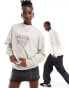 Фото #1 товара Guess Originals unisex vintage logo sweatshirt in heather grey