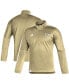 ფოტო #2 პროდუქტის Men's Gold Georgia Tech Yellow Jackets 2021 Sideline Quarter-Zip Jacket