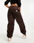 Фото #3 товара Obey mina parachute trousers in brown