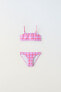 Фото #1 товара 6-14 years/ striped check bikini set