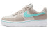 Nike Air Force 1 Low Desert Sand Aurora Green 复古 低帮 板鞋 女款 极光绿 / Кроссовки Nike Air Force CJ9699-002