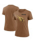 ფოტო #1 პროდუქტის Women's Brown Arizona Cardinals 2023 Salute to Service Legend Performance T-shirt
