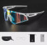 RockBros Okulary rowerowe Rockbros SP291 fotochromowe UV400 - białe