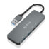 Фото #1 товара USB-разветвитель Aisens A106-0696 Серый (1 штук)