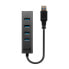 USB-концентратор Lindy 4 Port USB 3.0 Hub