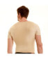 Фото #12 товара Men's Big & Tall Insta Slim Compression Short Sleeve V-Neck T-Shirt