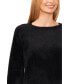 Women's Long Sleeve Eyelash Sweater