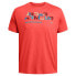 UNDER ARMOUR Colorblock Wordmark short sleeve T-shirt