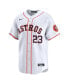 Men's Michael Brantley White Houston Astros Home Limited Player Jersey