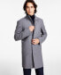 Фото #3 товара Men's Mayden Slim-Fit Overcoat