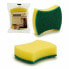 Фото #3 товара Шкурка уборочная Жёлтый Зеленый Синтетическое волокно 10 x 3 x 7,5 cm (96 штук) BB Home