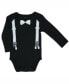 Baby Boys Suspender Bodysuit, Pants and Socks, 3 Piece Set