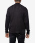 Фото #2 товара Men's Button Up Stand Collar Ribbed Knit Cardigan Sweater