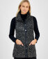 ფოტო #3 პროდუქტის Women's Boucle Sweater Vest