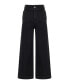 ფოტო #5 პროდუქტის Women's High Waisted Wide Leg Jeans