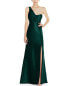 The Dessy Group Off-The-Shoulder Satin Trumpet Gown Women's