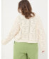 ფოტო #2 პროდუქტის Plus Size Annabelle Patchwork Cardigan