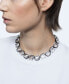 Фото #5 товара Swarovski silver-Tone Crystal Floating Stones Choker Necklace, 14" + 2" extender