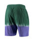 Men's Green and Purple Milwaukee Bucks Hardwood Classic Authentic Shorts Green, Purple, L - фото #4