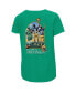 ფოტო #2 პროდუქტის Women's Green Notre Dame Fighting Irish 2021 The Shirt V-Neck T-shirt
