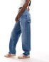 Фото #1 товара Calvin Klein Jeans 90s straight carpenter jeans in light wash