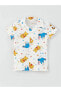 Lcw Baby Polo Yaka Kısa Kollu Baskılı Erkek Bebek Pijama Takım