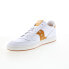 Фото #4 товара Saucony Jazz Court S70555-7 Mens White Leather Lifestyle Sneakers Shoes