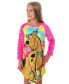 ფოტო #1 პროდუქტის Girls Scooby Doo Tie-Dye Nightgown Pajamas (10/12)
