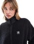 Фото #3 товара adidas Originals Teddy Fleece Full-Zip jacket in black