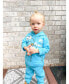 ფოტო #3 პროდუქტის Baby Boys Fleece Pullover Hoodie and Pants Outfit Set to (12 Months - 5T)