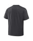 Staple Men's NBA Anthracite Brooklyn Nets Heavyweight Oversized T-Shirt