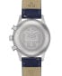 ფოტო #2 პროდუქტის Men's Swiss Chronograph DS Pilot Blue Strap Watch 43mm