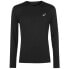 Фото #1 товара Asics Core Long Sleeve Running T Shirt Mens - Black