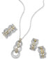 ფოტო #2 პროდუქტის Duo by EFFY® Diamond Link Pendant Necklace (7/8 ct. t.w.) in 14k Gold and White Gold