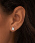 ფოტო #5 პროდუქტის Sterling Silver Lock Chain Earrings