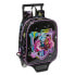 Фото #1 товара Школьный рюкзак с колесиками Monster High Чёрный 22 x 27 x 10 cm