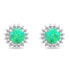 Beautiful opal jewelry set SET231WG (earrings, pendant)