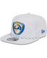 Фото #5 товара Men's White Los Angeles Rams Tee Golfer 9FIFTY Snapback Hat