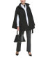 ფოტო #7 პროდუქტის Womens Double-Breasted Cape Coat