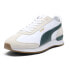 Фото #2 товара Puma R78 Wind Nylon Lace Up Mens Beige, Green, White Sneakers Casual Shoes 3929