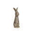 Decorative Figure Romimex Beige Ceramic Rabbit 13 x 40 x 15 cm