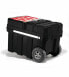 Фото #1 товара Ящик для инструментов с колесами CURVER/KETER MASTERLOADER черно-красный 616 × 378 × 415 мм