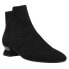 VANELi Pensee Square Toe Zippered Booties Womens Black Casual Boots PENSEE312248 7.5 - фото #2