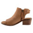 Фото #4 товара Softwalk Novara S2314-223 Womens Brown Leather Zipper Heeled Sandals Boots