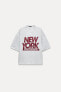 NEW YORK SLOGAN T-SHIRT