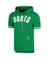 Men's Jalen Hurts Kelly Green Philadelphia Eagles Player Name and Number Hoodie T-shirt Зеленый, L - фото #3