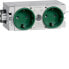 Фото #1 товара Hager GS20006029 - Green - IP20 - 250 V - 10 pc(s)